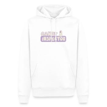 Candy Inspector Lustige Halloween -Party - Männer Premium Bio Hoodie - Weiß - Vorne - Nico (187cm)