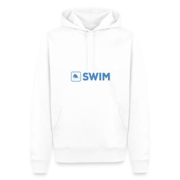 Run Jump Swim Repeat Dock Diving Dog - Männer Premium Bio Hoodie - Weiß - Vorne - Nico (187cm)