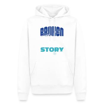 Broken Arm Story Fun Ski Descente Sports - Sweat à capuche Premium bio Homme - blanc - Devant - Nico (187cm)