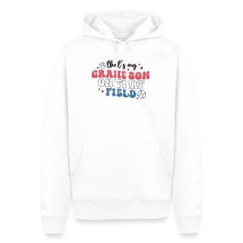 C’est mon petit-fils sur cette chemise de terrain mignon - Sweat à capuche Premium bio Homme - blanc - Devant - Nico (187cm)