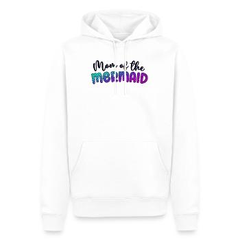 Mom Of The Mermaid Girl Family Matching Mermaid - Men’s Premium Organic Hoodie - white - Front - Nico (187cm)