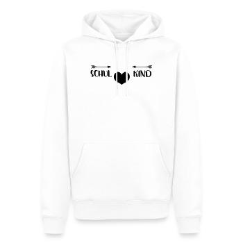 Einschulung Symbol - Männer Premium Bio Hoodie - Weiß - Vorne - Nico (187cm)