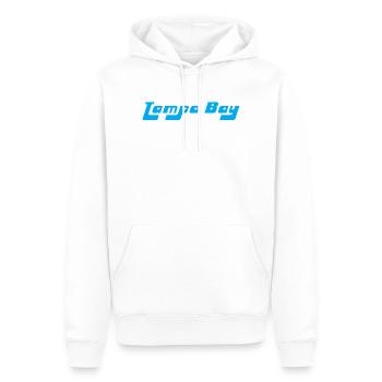 Tampa Bay USA - Männer Premium Bio Hoodie - Weiß - Vorne - Nico (187cm)