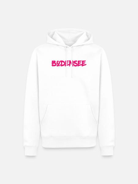 Bodensee - Süddeutschland - Österreich - Schweiz - Männer Premium Bio Hoodie - Weiß