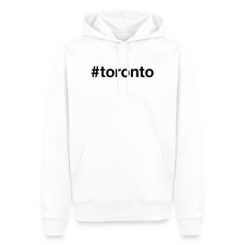 TORONTO Canada Kanada Hashtag - Männer Premium Bio Hoodie - Weiß - Vorne - Nico (187cm)
