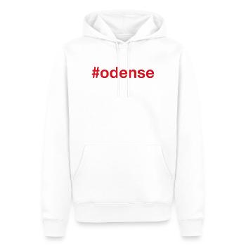 ODENSE Denmark Dänemark - Männer Premium Bio Hoodie - Weiß - Vorne - Nico (187cm)