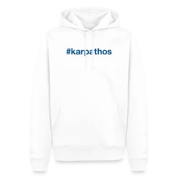 KARPATHOS Greece Griechenland Hashtag - Männer Premium Bio Hoodie - Weiß - Vorne - Nico (187cm)