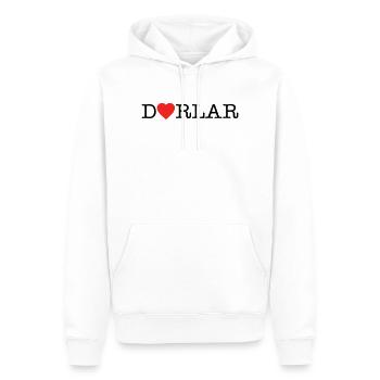 Dorlar - Männer Premium Bio Hoodie - Weiß - Vorne - Nico (187cm)