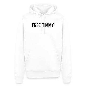 Free Timmy rettet den Buckelwal - Männer Premium Bio Hoodie - Weiß - Vorne - Nico (187cm)