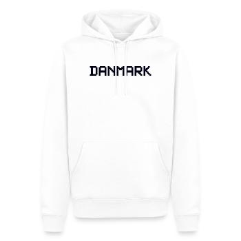 DANMARK Danemark - Sweat à capuche Premium bio Homme - blanc - Devant - Nico (187cm)