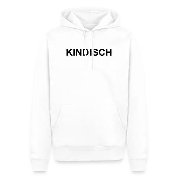 Abstract color explosion for creative outfits - Men’s Premium Organic Hoodie - white - Front - Nico (187cm)
