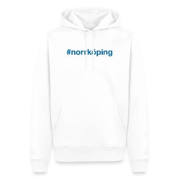 Norrköping Sverige Suède Schweden - Sweat à capuche Premium bio Homme - blanc - Devant - Nico (187cm)