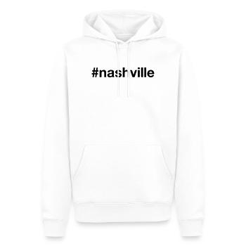 NASHVILLE Hashtag Tennessee - Männer Premium Bio Hoodie - Weiß - Vorne - Nico (187cm)