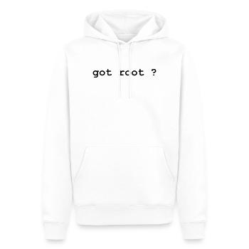 Geek - Männer Premium Bio Hoodie - Weiß - Vorne - Nico (187cm)
