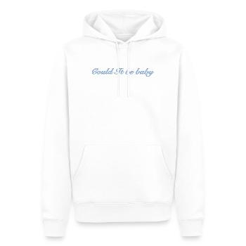 IMG 7277 - Männer Premium Bio Hoodie - Weiß - Vorne - Nico (187cm)