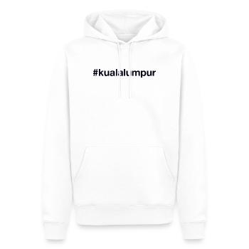 KUALA LUMPUR Hashtag Malaysia - Männer Premium Bio Hoodie - Weiß - Vorne - Nico (187cm)