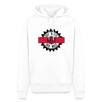 le meilleur 2c médecin - Sweat à capuche Premium bio Homme - blanc - Devant - Nico (187cm)