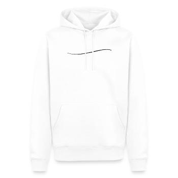 l’incursions a souligné de la créativité moderne - Sweat à capuche Premium bio Homme - blanc - Devant - Nico (187cm)