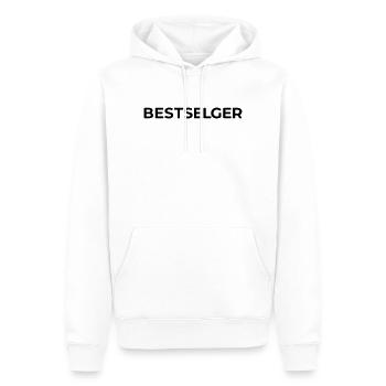 best-seller - Sweat à capuche Premium bio Homme - blanc - Devant - Nico (187cm)