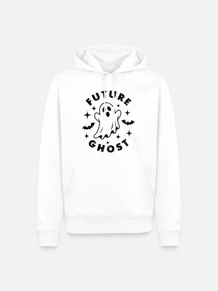 Future ghost - Men’s Premium Organic Hoodie - white