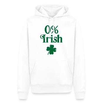0% Iren - Männer Premium Bio Hoodie - Weiß - Vorne - Nico (187cm)