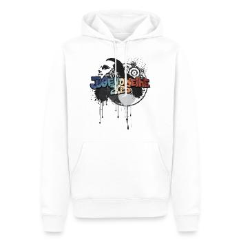 Jugendweihe 2025 Jugendweiheshirt - Männer Premium Bio Hoodie - Weiß - Vorne - Nico (187cm)
