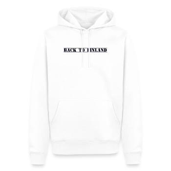 Finland Finnland - Männer Premium Bio Hoodie - Weiß - Vorne - Nico (187cm)