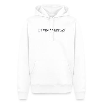 VIN - Sweat à capuche Premium bio Homme - blanc - Devant - Nico (187cm)