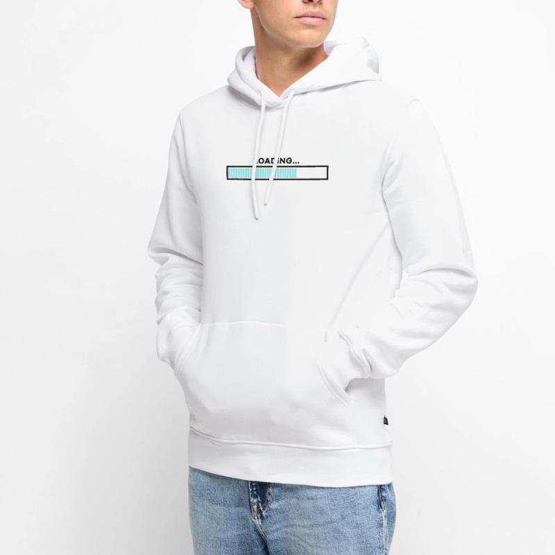 Loading bar customizable Men’s Premium Organic Hoodie