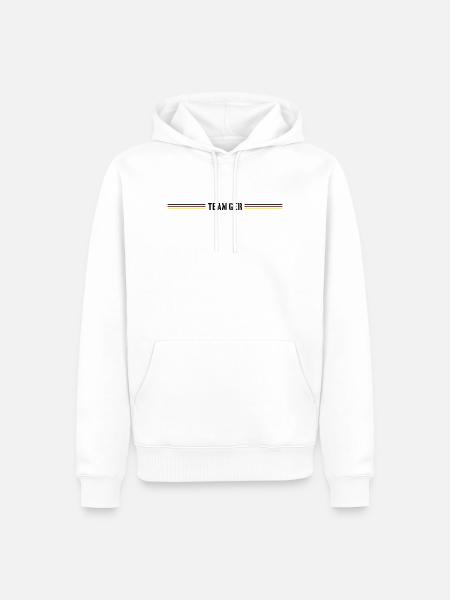 Team Germany Germany Flag - Men’s Premium Organic Hoodie - white