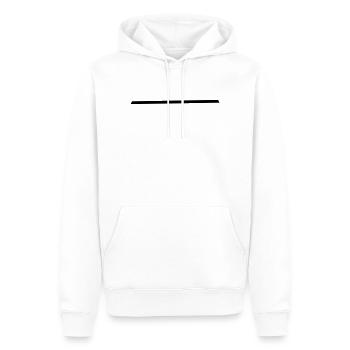 Kunst - Und das Lamm macht ... - Männer Premium Bio Hoodie - Weiß - Vorne - Nico (187cm)
