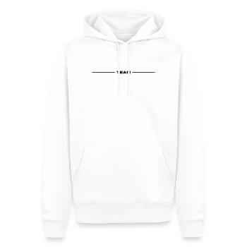 Team Line - Men’s Premium Organic Hoodie - white - Front - Nico (187cm)