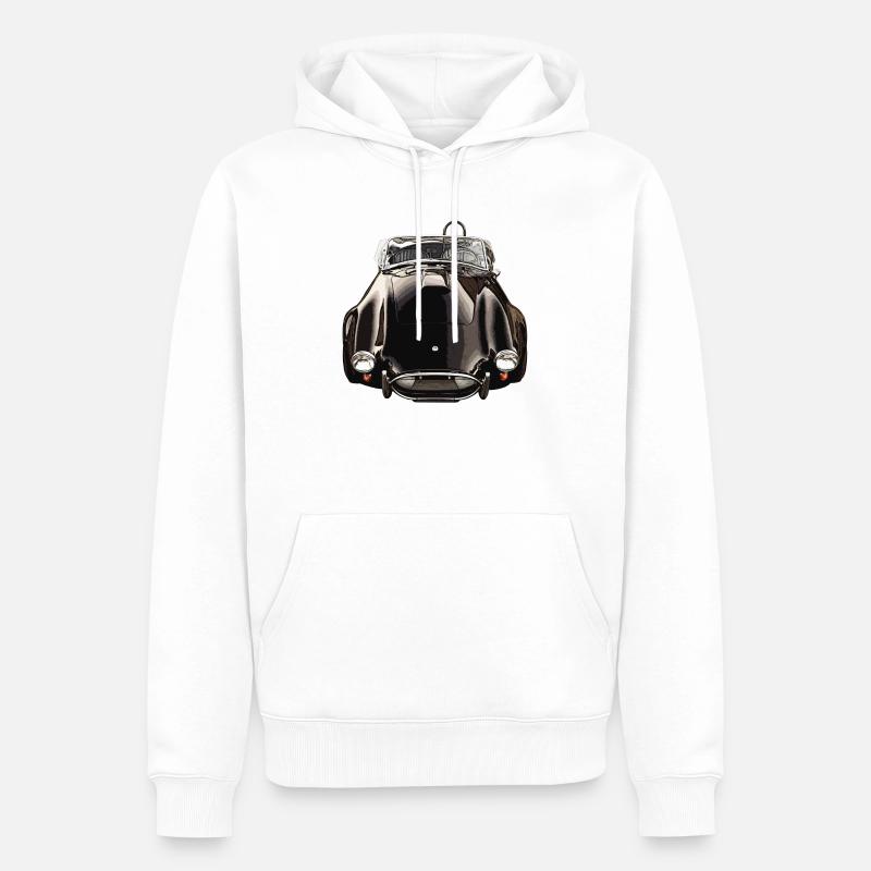 AC (Shelby) Cobra - Sweat à capuche Premium bio Homme - blanc