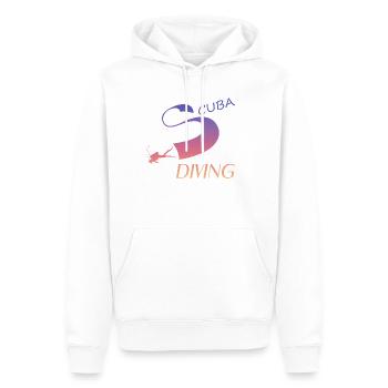 Scuba Diving - Männer Premium Bio Hoodie - Weiß - Vorne - Nico (187cm)