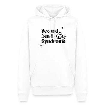 Zweites Lead-Syndrom Kdrama Sad Panda - Männer Premium Bio Hoodie - Weiß - Vorne - Nico (187cm)