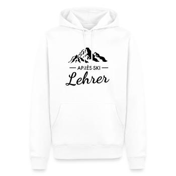 Après-Ski Lehrer - Skifahrer Skilehrer Skiurlaub - Männer Premium Bio Hoodie - Weiß - Vorne - Nico (187cm)