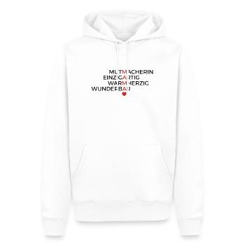 Mama Muttertag Mutter - Männer Premium Bio Hoodie - Weiß - Vorne - Nico (187cm)