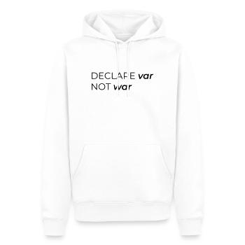 Déclarer la détresse var était - Sweat à capuche Premium bio Homme - blanc - Devant - Nico (187cm)