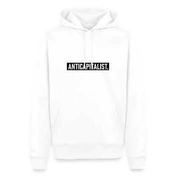 Le socialisme ! - Sweat à capuche Premium bio Homme - blanc - Devant - Nico (187cm)