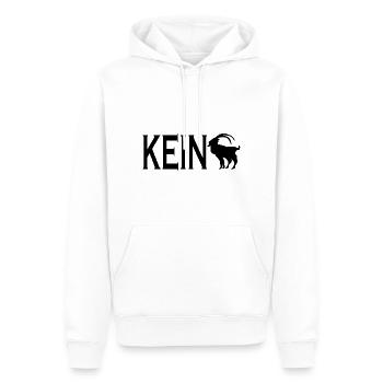 Les hommes drôles ne veulent pas qu’il dise - Sweat à capuche Premium bio Homme - blanc - Devant - Nico (187cm)