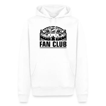 Fan Club Stadium - Men’s Premium Organic Hoodie - white - Front - Nico (187cm)