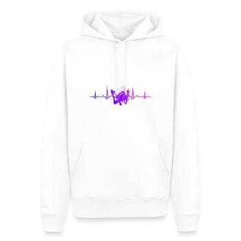 Plongée sous-marine Taucher Plongée sous-marine Taucher - Sweat à capuche Premium bio Homme - blanc - Devant - Nico (187cm)
