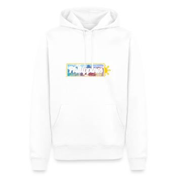 Philippinen Filipina Stolz Flagge Pinay I Geschenk - Männer Premium Bio Hoodie - Weiß - Vorne - Nico (187cm)