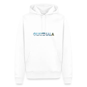 Guatemala Guatemalan Flagge DNA I Geschenk - Männer Premium Bio Hoodie - Weiß - Vorne - Nico (187cm)