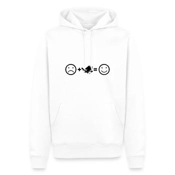 Diving Scuba Diving Free Dive Scuba Diver - Men’s Premium Organic Hoodie - white - Front - Nico (187cm)