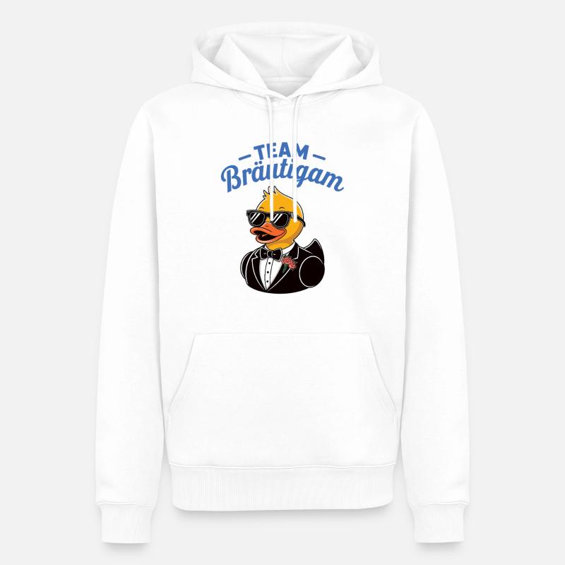 team Braeutigam - Männer Premium Bio Hoodie - Weiß