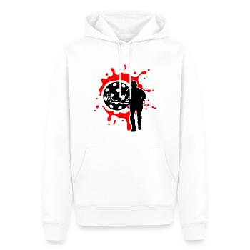 floorball floorball floorball season bandy - Men’s Premium Organic Hoodie - white - Front - Nico (187cm)