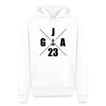 Jga 2023 Junggesellenabschied - Männer Premium Bio Hoodie - Weiß - Vorne - Nico (187cm)