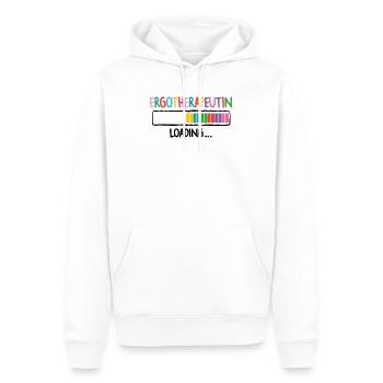 Ergothérapie Ergothérapeute Ergothérapeute - Sweat à capuche Premium bio Homme - blanc - Devant - Nico (187cm)