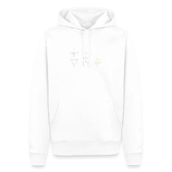 Im Doing Side Quest RPG Rollenspiel Würfel - Männer Premium Bio Hoodie - Weiß - Vorne - Nico (187cm)